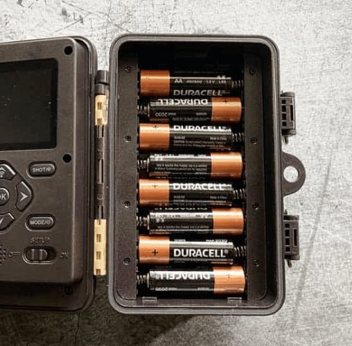 Отделение за батерии във фотокапани